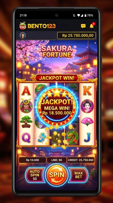 bento123 — cuplikan layar ringkas